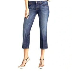 COH Kelly Stretch Low Waist Crop Size 29 White